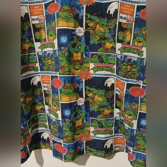 TMNT × Andy & Evan Comic Book Print Tee, Multicolor Kids Size: 12 - Picture 4 of 9